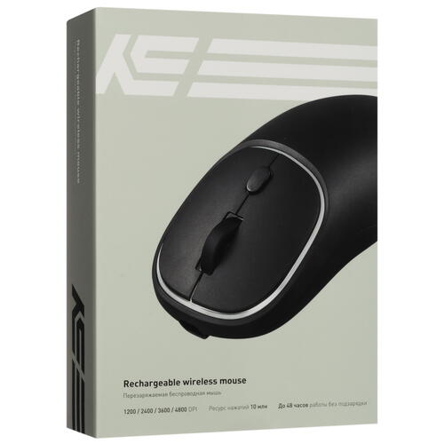 Купить Мышь беспроводная KEYRON WM-S10  черный  5098597. Характеристики, отзывы и цены в Донецке