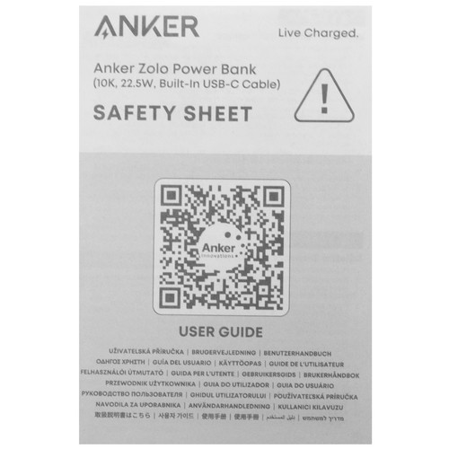Купить Портативный аккумулятор Anker Zolo A110D черный  5681051. Характеристики, отзывы и цены в Донецке