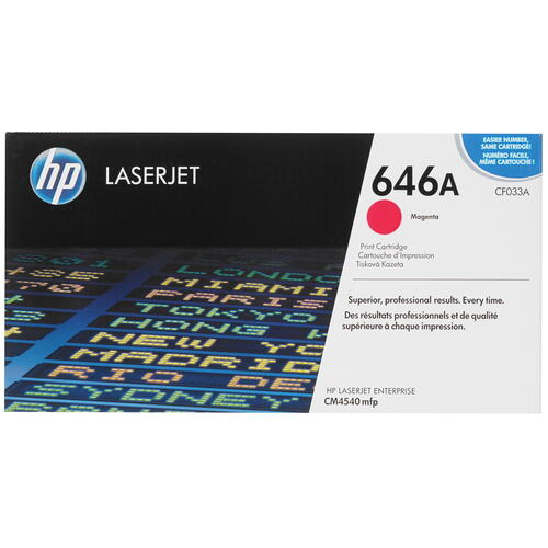 Купить Картридж лазерный HP 646A (CF033A) пурпурный  7937161. Характеристики, отзывы и цены в Донецке