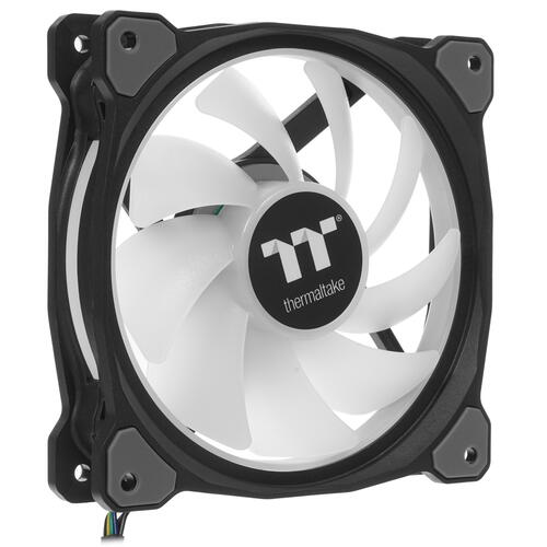 Купить Комплект вентиляторов Thermaltake Riing Duo 12 RGB Radiator Fan TT Premium Edition [CL-F073-PL12SW-A]  1330940. Характеристики, отзывы и цены в Донецке