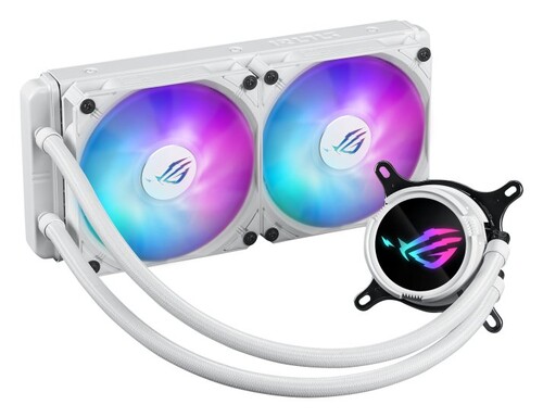 Купить Система охлаждения ASUS ROG Strix LC III 240 ARGB  белая  5625080. Характеристики, отзывы и цены в Донецке