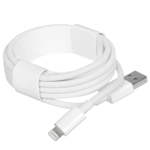 Купить Кабель круглый DEXP Lightning 8-pin - USB 2.0 Type-A белый 1.8 м  9258632. Характеристики, отзывы и цены в Донецке