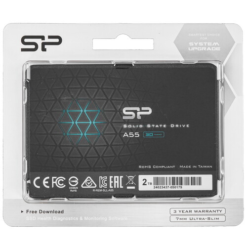 Купить 2000 ГБ 2.5" SATA накопитель Silicon Power Ace A55 [SP002TBSS3A55S25]  5458426. Характеристики, отзывы и цены в Донецке
