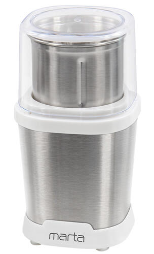 Купить Кофемолка электрическая MARTA MT-CG2182A белый  9091555. Характеристики, отзывы и цены в Донецке