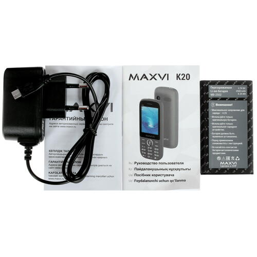 Купить Сотовый телефон Maxvi K20 коричневый  5005182. Характеристики, отзывы и цены в Донецке