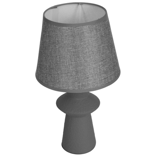 Купить Настольный светильник RISALUX Джу серый  9176728. Характеристики, отзывы и цены в Донецке