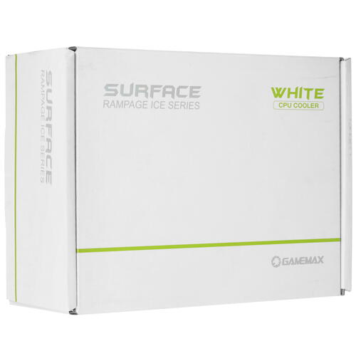 Купить Кулер для процессора GameMax Ice Surface White  9113280. Характеристики, отзывы и цены в Донецке