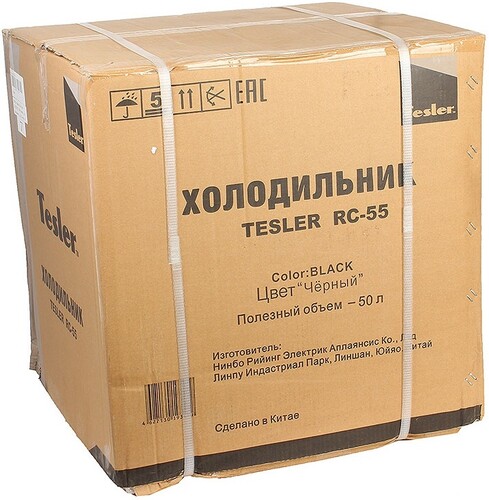 Купить Холодильник компактный   Tesler RC-55 черный  8106127. Характеристики, отзывы и цены в Донецке