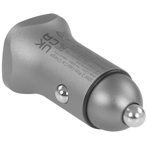 Купить Автомобильное ЗУ Ugreen CD130 серый  5454078. Характеристики, отзывы и цены в Донецке