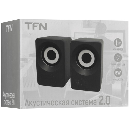 Купить Колонки TFN BS13-15 черный  5634137. Характеристики, отзывы и цены в Донецке