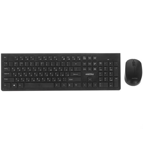 Купить Клавиатура+мышь беспроводная   Smartbuy SBC-206368AG-K черный  1387358. Характеристики, отзывы и цены в Донецке