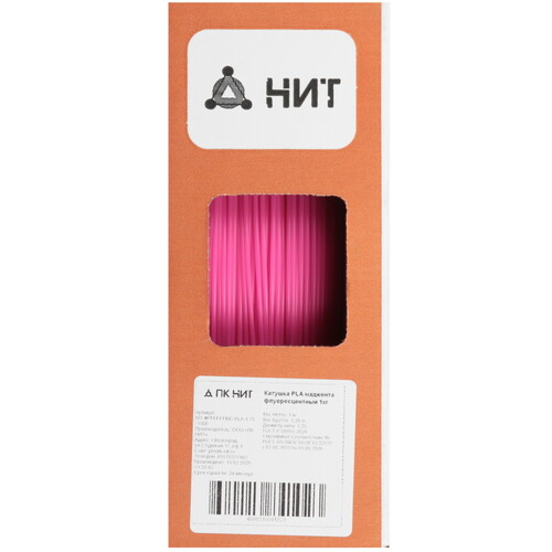 Купить Пластик НИТ PLA флуоресцентный  5602754. Характеристики, отзывы и цены в Донецке