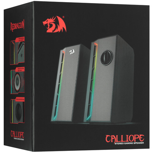 Купить Колонки Redragon Calliope черный  9204499. Характеристики, отзывы и цены в Донецке