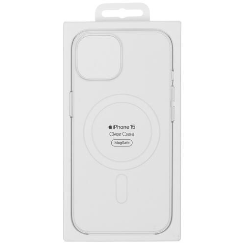 Купить Накладка  Apple Clear Case для Apple iPhone 15 прозрачный  5432382. Характеристики, отзывы и цены в Донецке