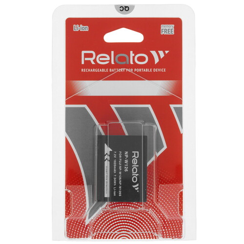 Купить Аккумулятор Relato NP-W126  9142829. Характеристики, отзывы и цены в Донецке