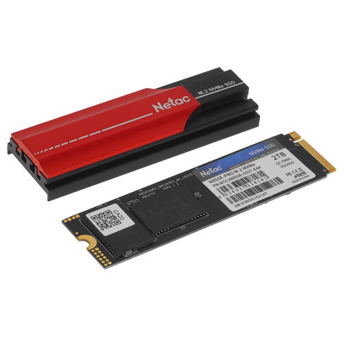 Купить 2000 ГБ M.2 NVMe накопитель Netac N950E Pro [NT01N950E-002T-E4X]  5355619. Характеристики, отзывы и цены в Донецке