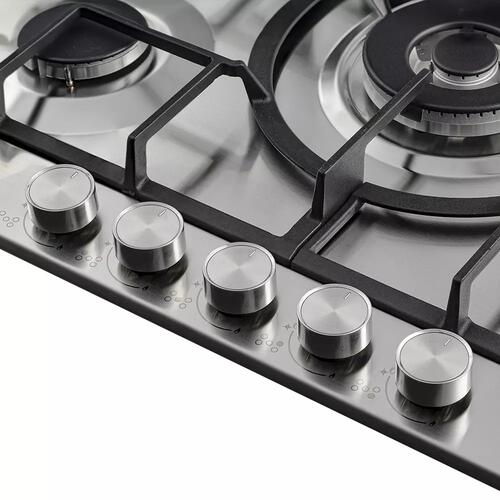 Купить Газовая варочная поверхность DeLonghi NSL 575 X RUS  9080902. Характеристики, отзывы и цены в Донецке