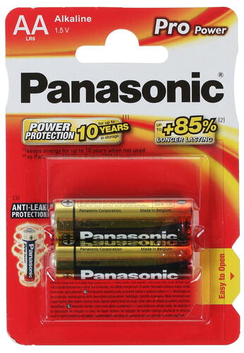 Купить Батарейка Panasonic Pro Power AA / AA (LR6/ER14505/FR6/R6P)  1113885. Характеристики, отзывы и цены в Донецке