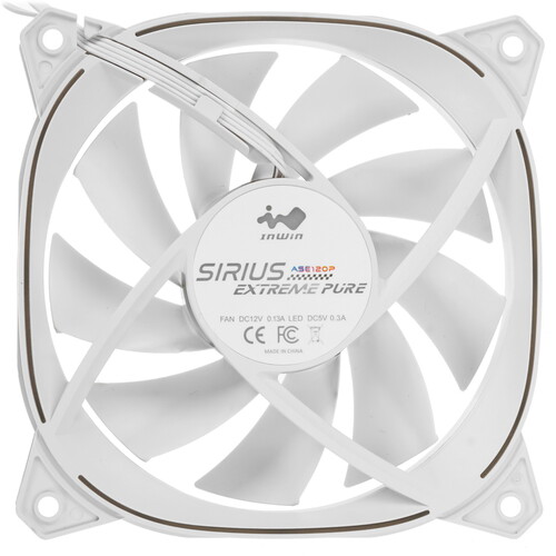 Купить Вентилятор InWin Sirius Extreme Pure ASE120P [IW-FN-ASE120P-1PK] белый  5615547. Характеристики, отзывы и цены в Донецке