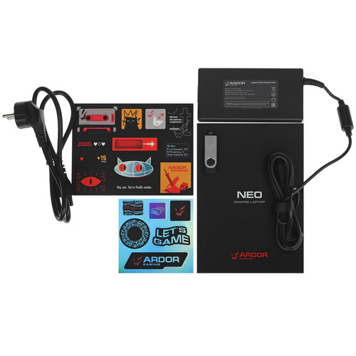 Купить 17.3" Ноутбук ARDOR GAMING NEO N17-I5ND415 черный  9127041. Характеристики, отзывы и цены в Донецке