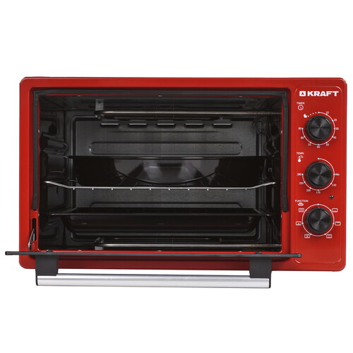Купить Мини-печь Kraft KN-MO 3904 FRKR красный  9265947. Характеристики, отзывы и цены в Донецке
