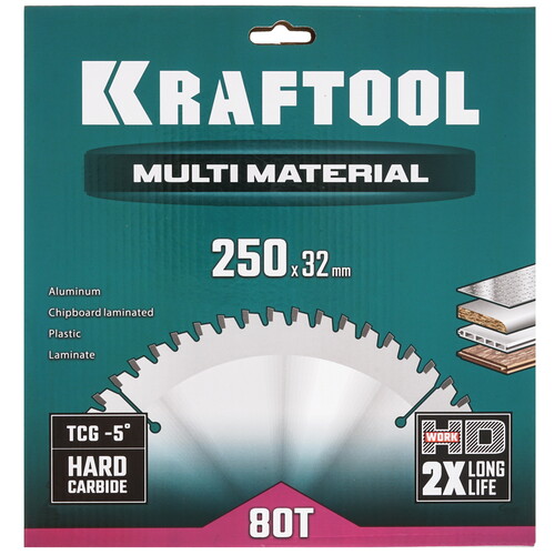 Купить Диск пильный KRAFTOOL 36953-250-32  9107996. Характеристики, отзывы и цены в Донецке