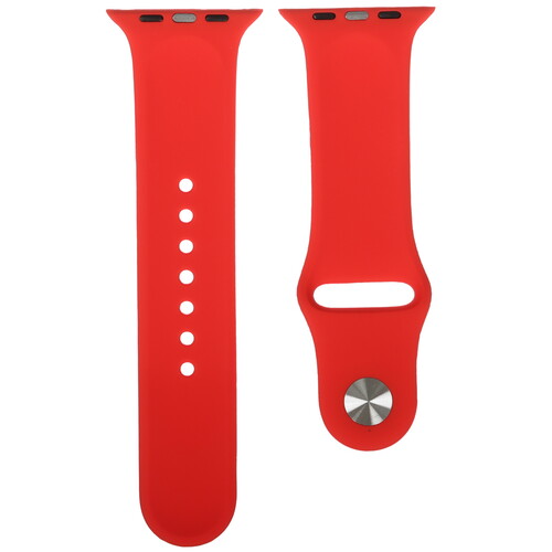 Купить Ремешок Red Line для Apple Watch 42/ 44/ 45mm красный  5608011. Характеристики, отзывы и цены в Донецке