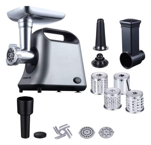 Купить Мясорубка электрическая Polaris PMG 2058 серый  9192036. Характеристики, отзывы и цены в Донецке