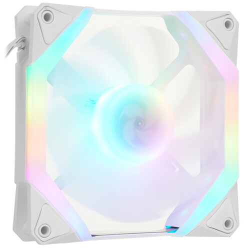 Купить Вентилятор 4FAN F40 [F4012W1] белый  9291285. Характеристики, отзывы и цены в Донецке