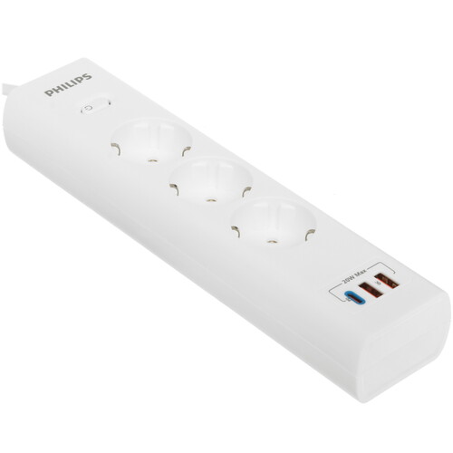 Купить Сетевой фильтр Philips CHP4336 белый  9158522. Характеристики, отзывы и цены в Донецке