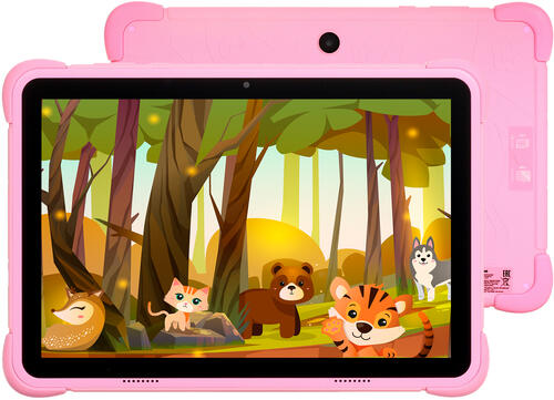 Купить 10.1" Планшет KENSHI Kids E17 LTE 64 ГБ розовый  5404447. Характеристики, отзывы и цены в Донецке