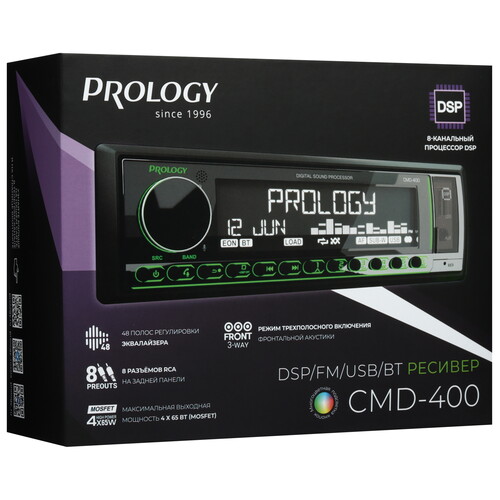 Купить Автопроигрыватель PROLOGY CMD-400  9208972. Характеристики, отзывы и цены в Донецке