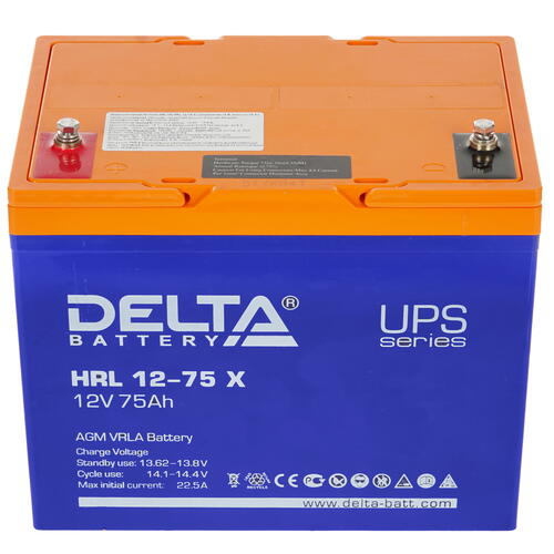 Купить Аккумуляторная батарея для ИБП Delta HRL 12-75 X  5341435. Характеристики, отзывы и цены в Донецке