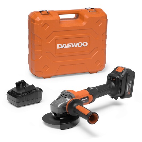 Купить Углошлифовальная машина (УШМ) Daewoo DAG 2521Li SET 21V  9144098. Характеристики, отзывы и цены в Донецке