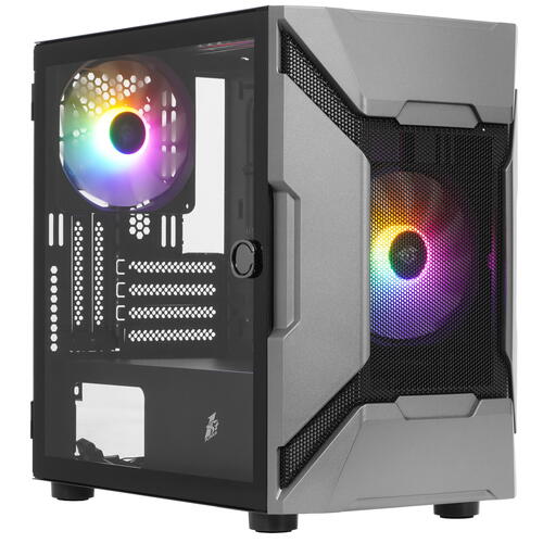 Купить Корпус 1STPLAYER D3-A [D3-A-BK-2G6P] черный  5355459. Характеристики, отзывы и цены в Донецке
