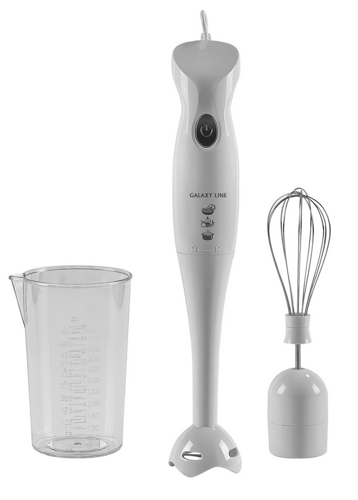 Купить Блендер погружной Galaxy GL2126 белый  8134773. Характеристики, отзывы и цены в Донецке
