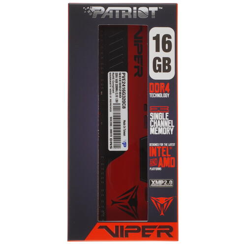 Купить Оперативная память Patriot Viper Elite II [PVE2416G320C8] 16 ГБ  9902754. Характеристики, отзывы и цены в Донецке