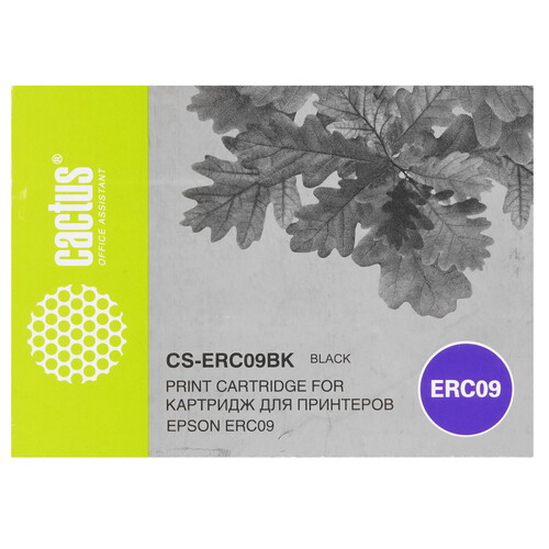 Купить Картридж матричный Cactus CS-ERC09BK черный  9096900. Характеристики, отзывы и цены в Донецке