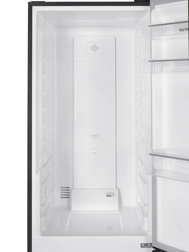 Купить Холодильник с морозильником   Korting KNFC 62980 GN черный  9158066. Характеристики, отзывы и цены в Донецке