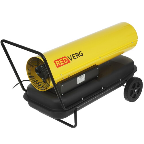 Купить Тепловая пушка дизельная RedVerg RD-DHD50T  5074242. Характеристики, отзывы и цены в Донецке