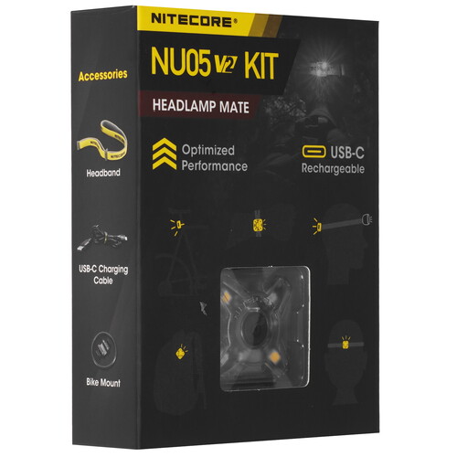 Купить Фонарь Nitecore NU05V2 KIT  9170776. Характеристики, отзывы и цены в Донецке