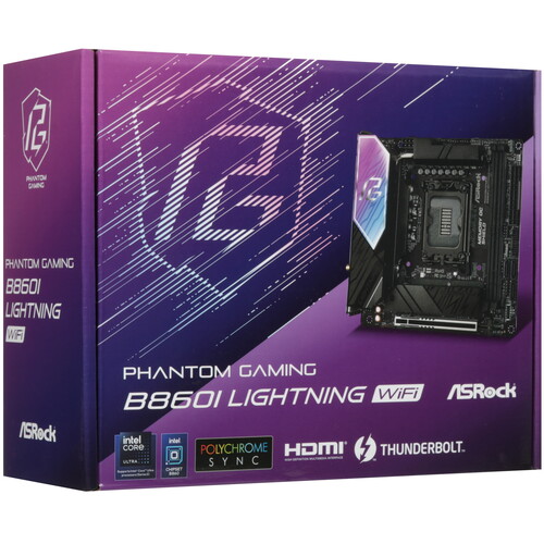 Купить Материнская плата ASRock B860I Lightning WiFi  5622751. Характеристики, отзывы и цены в Донецке