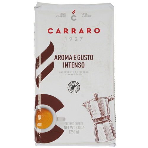 Купить Кофе молотый Carraro AROMA E GUSTO INTENSO  9122137. Характеристики, отзывы и цены в Донецке