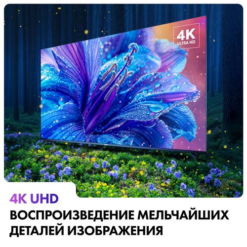 Купить 55" (140 см) Телевизор Haier 55 Smart TV S2 черный  5458410. Характеристики, отзывы и цены в Донецке