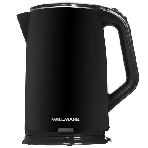 Купить Электрочайник WILLMARK WEK-2012PS черный  5343863. Характеристики, отзывы и цены в Донецке