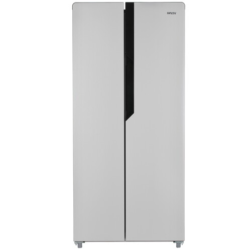 Купить Холодильник Side by Side   GiNZZU NFK-420 SbS серебристый  8194003. Характеристики, отзывы и цены в Донецке