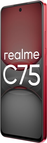 Купить 6.72" Смартфон realme C75 128 ГБ красный  5612590. Характеристики, отзывы и цены в Донецке