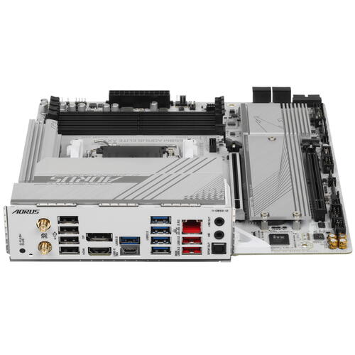 Купить Материнская плата GIGABYTE B650M AORUS ELITE AX ICE  5435929. Характеристики, отзывы и цены в Донецке
