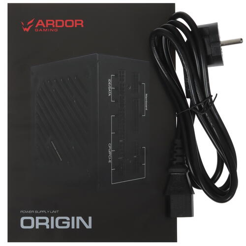 Купить Блок питания ARDOR GAMING ORIGIN 850WGF  черный  9031871. Характеристики, отзывы и цены в Донецке