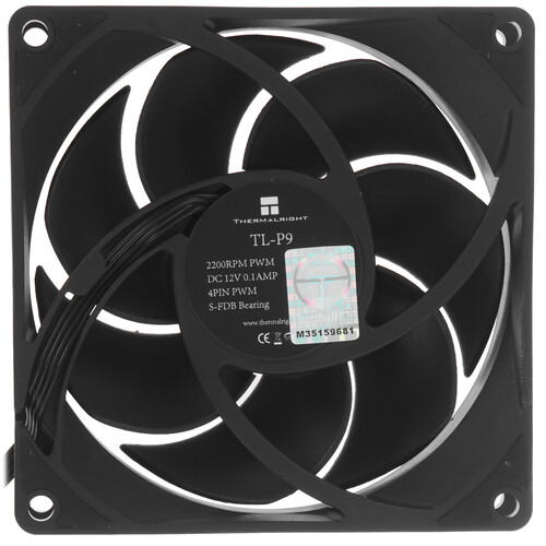 Купить Вентилятор Thermalright TL-P9  черный  5615357. Характеристики, отзывы и цены в Донецке